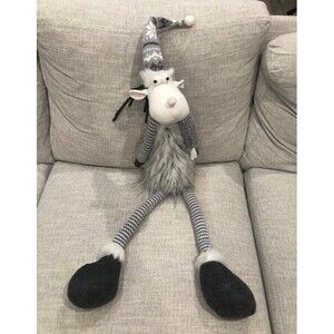 Festive Plush Christmas Gnome with Dangly Legs – Cozy Holiday Décor